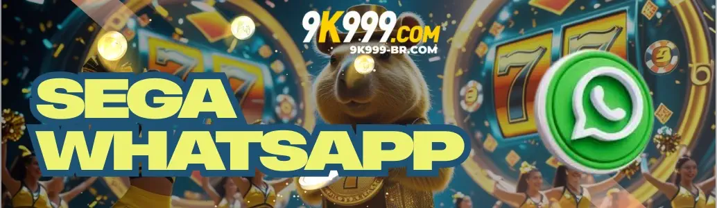 Promoção exclusiva do 9K999 cassino enviada pelo WhatsApp com bônus e código de convite
